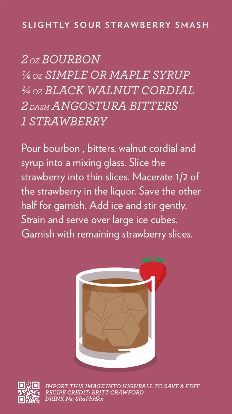 Recipe for the Slightly Sour Strawberry Smash
